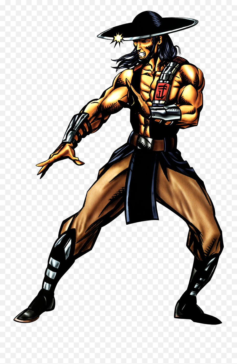 Kung Lao From Mortal Kombat - Game Art Cosplay Png,Mortal Combat Logo