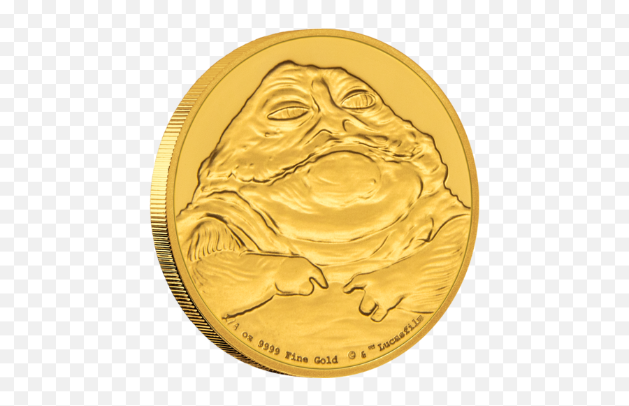 Jabba The 1 - Hutt Coin Starwars Png,Jabba The Hutt Png