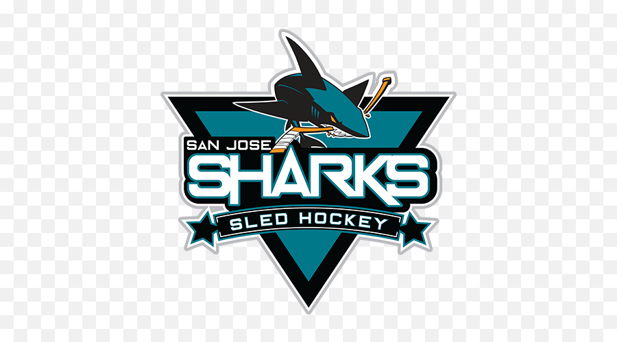 Borp Sled Hockey Gets A New Look Thanks - San Jose Sharks Png,San Jose Sharks Logo Png