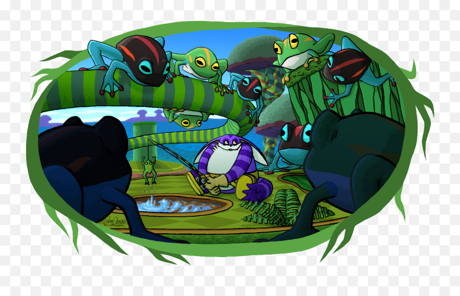 Joe Davies - Sonic The Hedgehog Big In Frog Forest Sonic Frog Forest Png,Sonic Heroes Logo