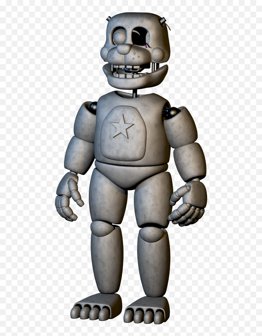 Freddy Head Png - An Unfinished And Unpainted Prototype Of Fnaf Vr Endoskeleton,Freddy Icon