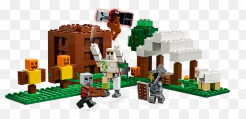 The Pillager Outpost - Lego Minecraft png