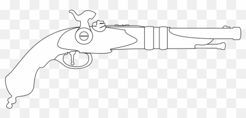 Pistol Musket Vintage - Percussion Cap png