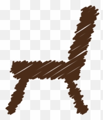 Chair Furniture Office School Scribble Png
