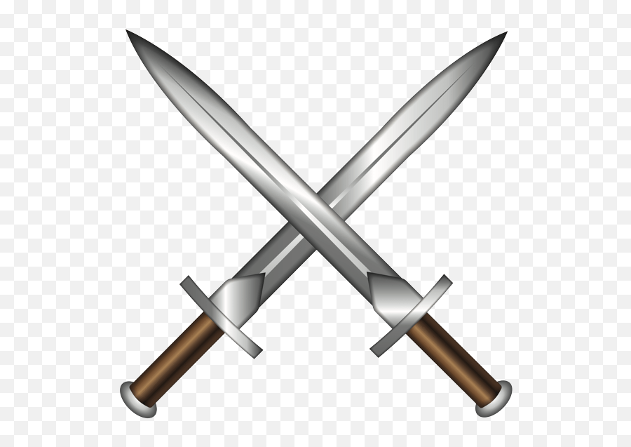 Sword Clipart Crossed Sword Sword - Red And Blue Swords Crossing Emoji,Crossed  Swords Emoji - Free Emoji PNG Images 