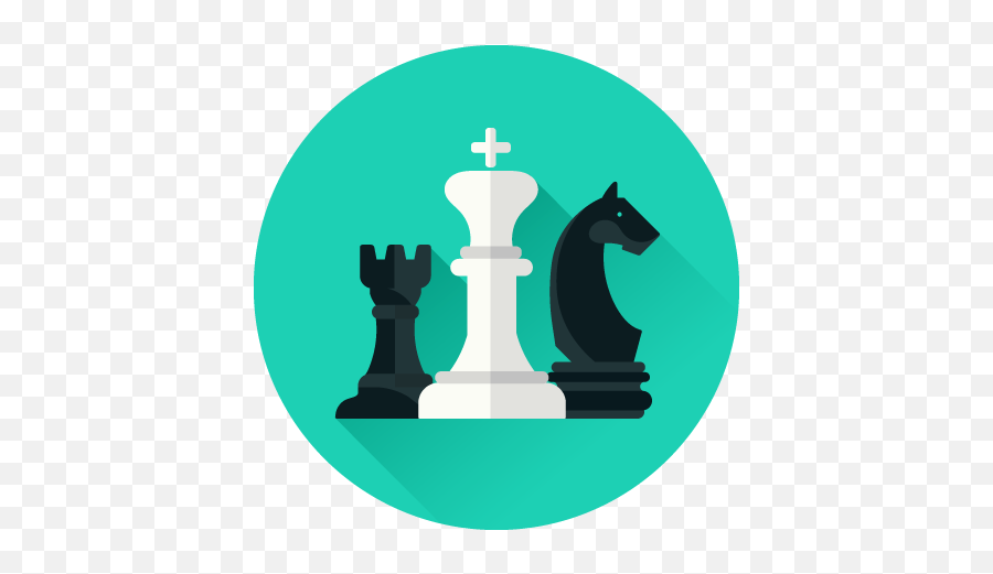 Flat Icon Set - Flat Icon Chess Piece Png,Chess Icon Set