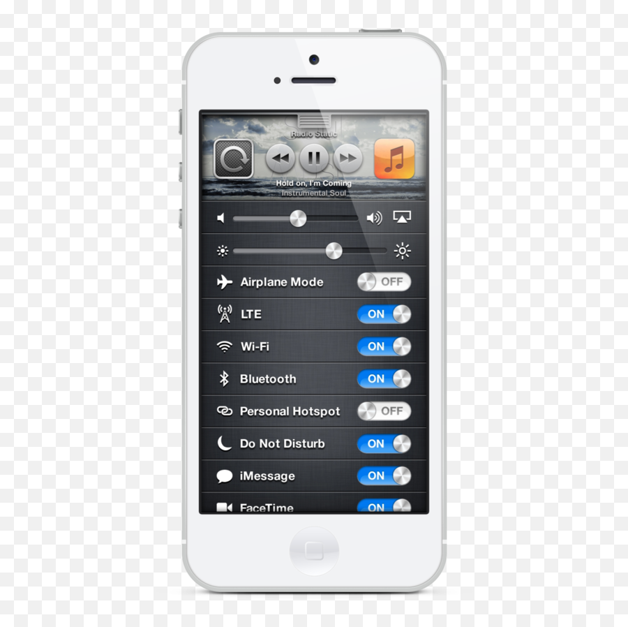 Ios 7 Concept Features Quick Settings Redesigned App - Technology Applications Png,Icon Changer For Iphone