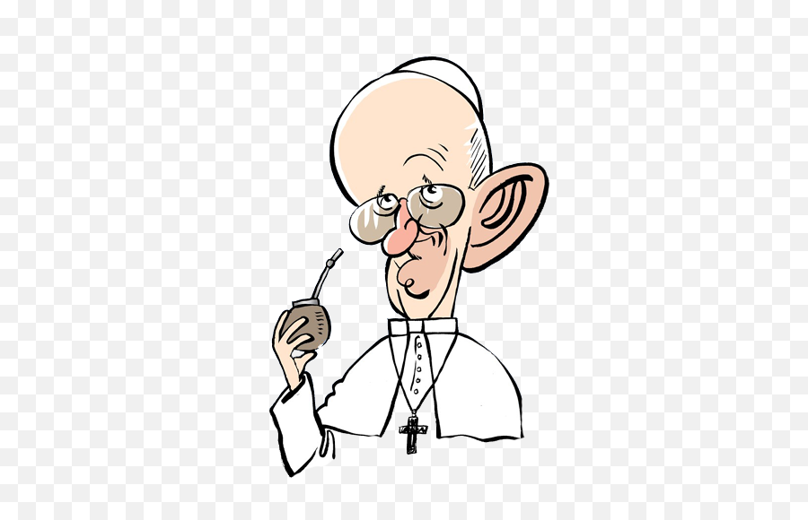 Download Free Clip Art Catholic Pope - Cartoon Pope Francis Png,Pope Png