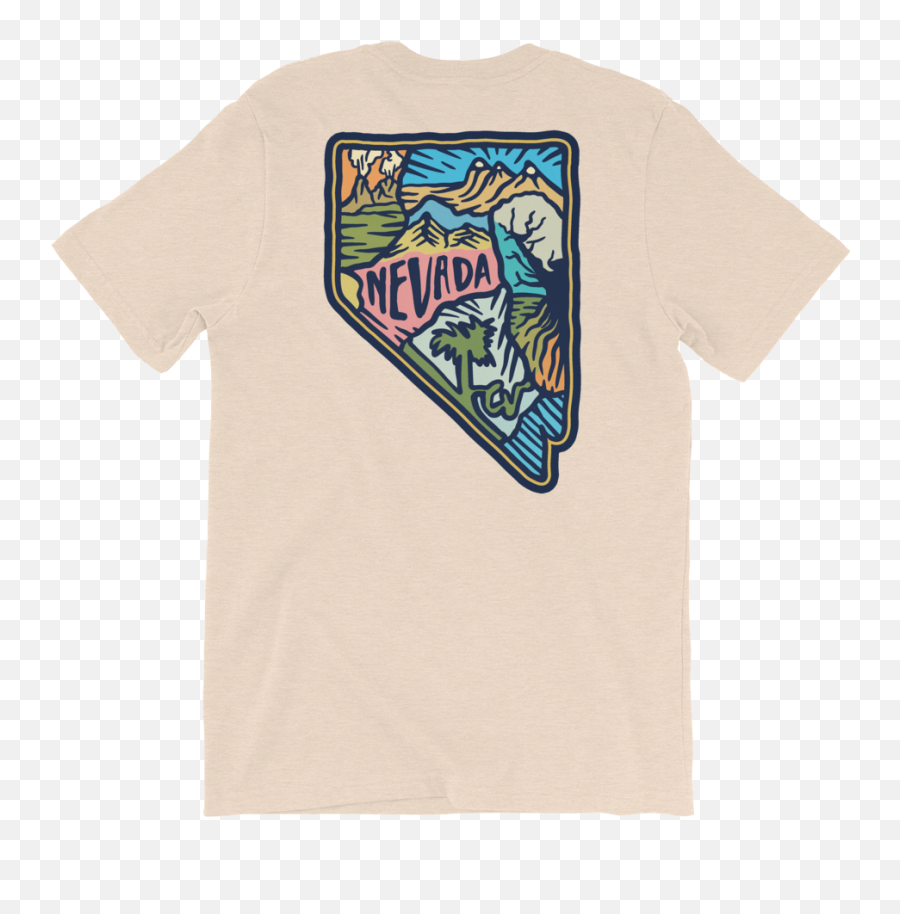 Nevada Icon Range And Sea T - Shirt U2014 Range U0026 Sea Outdoor Png,Be An Icon T Shirt