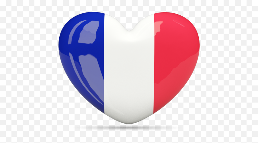 Heart Icon Illustration Of Flag France - Flag Nigeria Independence Day Png,Hearts Icon