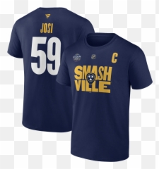 Nashville Predators Stadium Series Josi Name U0026 Number T - Shirt Short Sleeve png