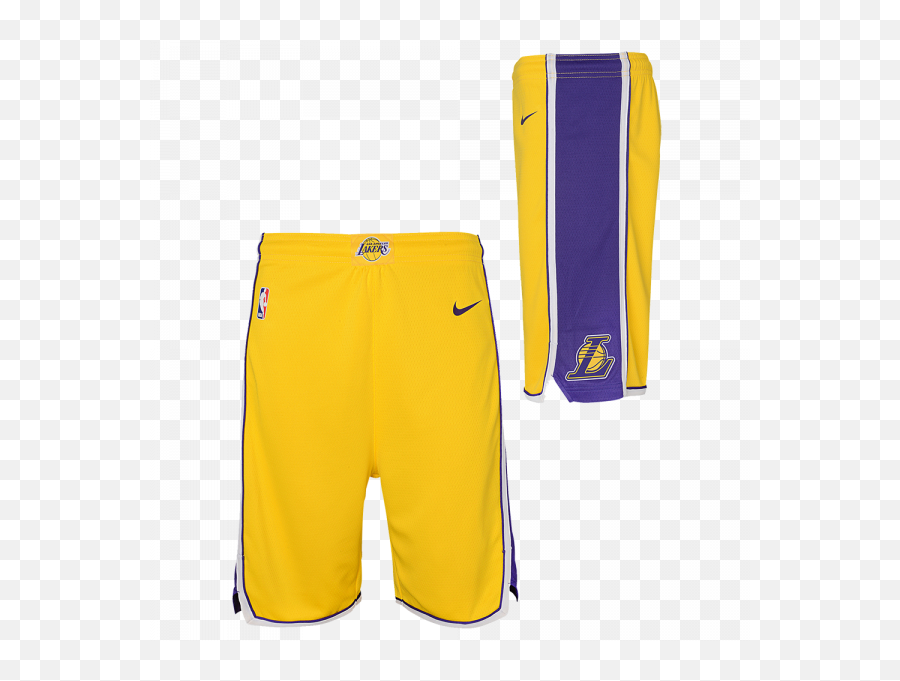 Short Nba Enfant Lakers Los Angeles Icon Edition - Bermuda Shorts Png,Lakers Icon Jersey