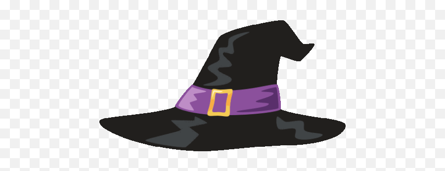 Witch Hat Halloween Party Sticker - Witch Hat Halloween Halloween Witch Hat Gif Png,Witch Hat Icon