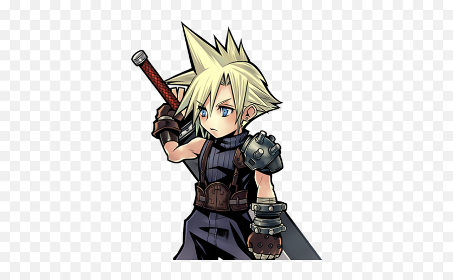 Final Fantasy Xv Cloud Strife Vii - Dissidia Final Fantasy Opera Omnia Cloud Png,Tifa Icon Ff7