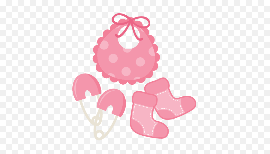 Baby Girl Silhouette Clip - Baby Girl Bib Clipart Png,Baby Girl Png