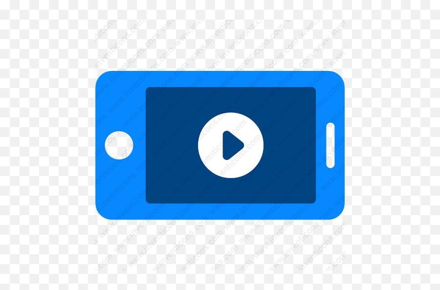Download Mobile Video Player Vector Icon Inventicons - Icon Iphone Video Png,Video Play Icon