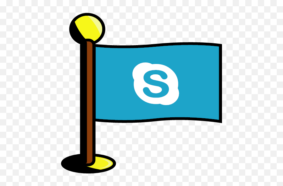 Media Networking Skype Social Icon - Social Media Flags Png,Green Skype Icon