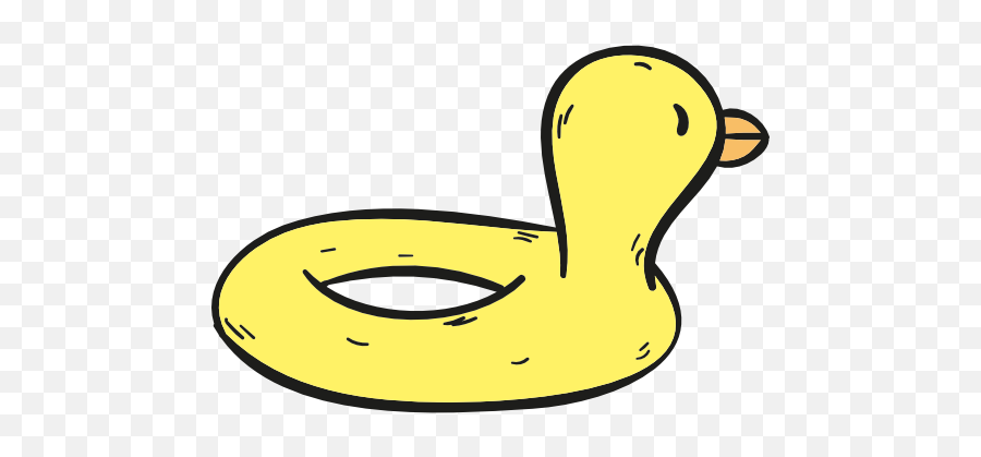 Duck Medical Rubber Ring Float Life Preserver Icon Png Ducky