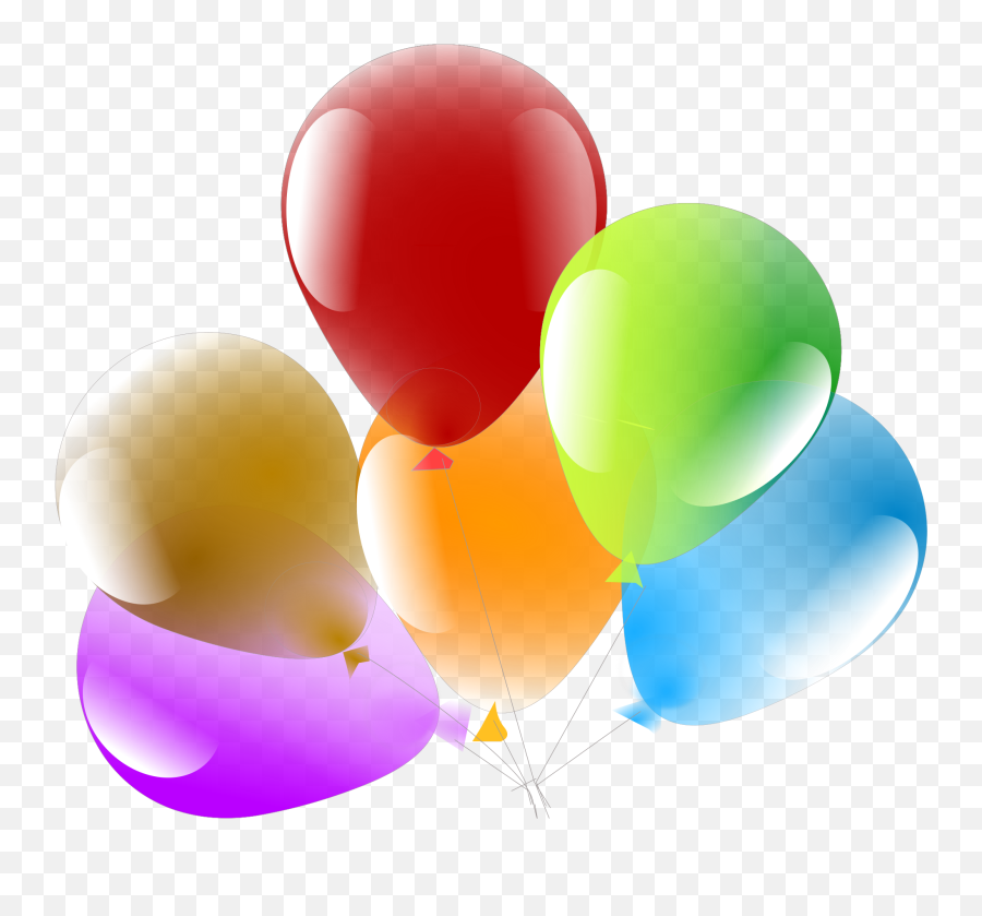 Download Balloon Clipart Free - Few And Many For Kids Png,Balloons With Transparent Background