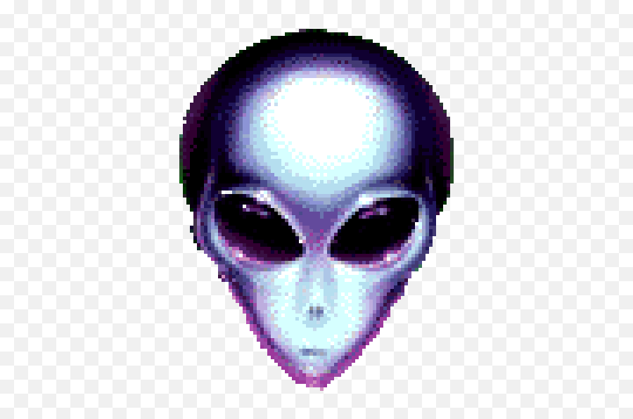 Gif Purple Alien Transparent - Alien Pixel Art Gif Png,Transparent Pics