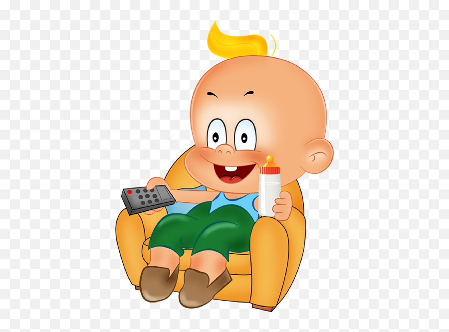 Funny Baby Boy Playing Cartoon Clipart - Funny Baby Boy Clipart Png,Cartoon Baby Png