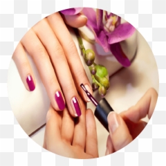 Services - Nail Salon Beauty Parlour Pedicure Png,Manicure Png
