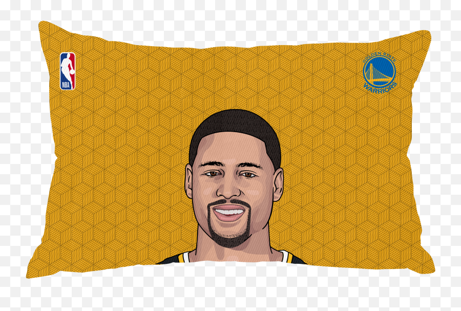Download Klay Thompson Pillow Case Face - Golden State Warriors Png,Klay Thompson Png