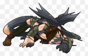 Banned From Galar - Hiccup Turning Into A Night Fury Png,Toothless Png