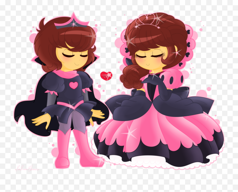 King And Queen Of Hearts Alice In Wonderland Download - Undertale Au Princess Frisk Png,Frisk Png