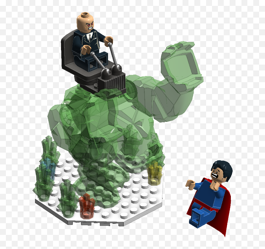 Lego Ideas - Superman Versus The Kriptonite Monster Soldier Png,Lex Luthor Png