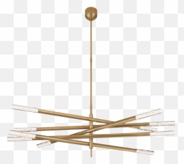 Rousseau Grande Articulating Chandelier Kelly Wearstler - Kelly Wearstler Light Rousseau Png,Chandelier Png