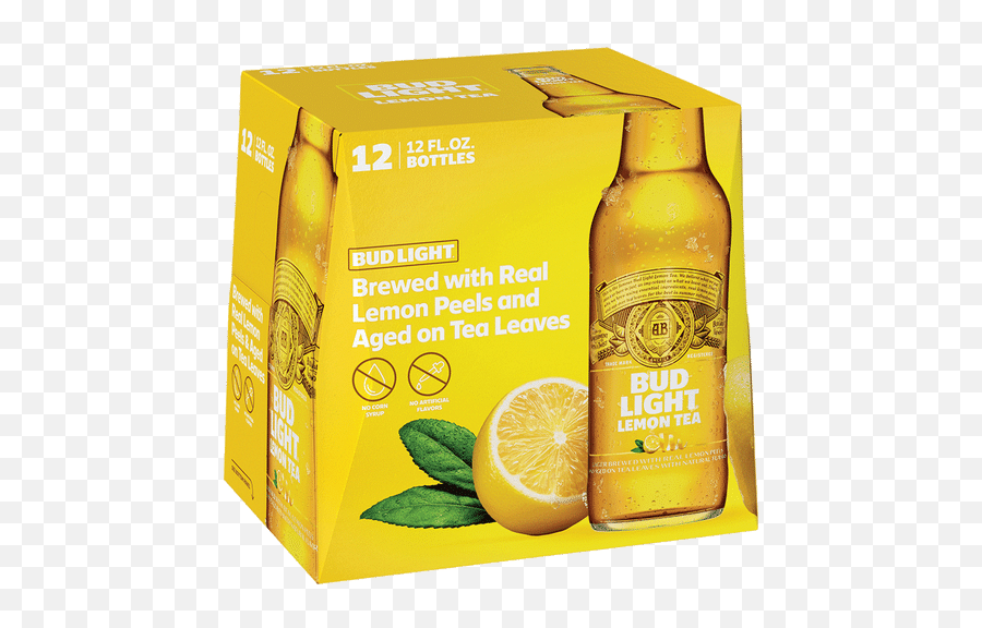 Bud Light Lemon Tea - Bud Light Lemon Tea Png,Bud Light Bottle Png