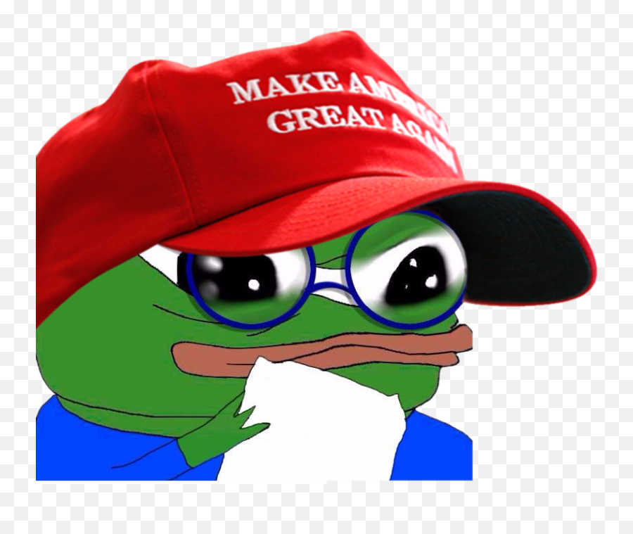 Red Green Vertebrate Cap Headgear - Pepe Emotes Png,Make America Great Again Hat Png