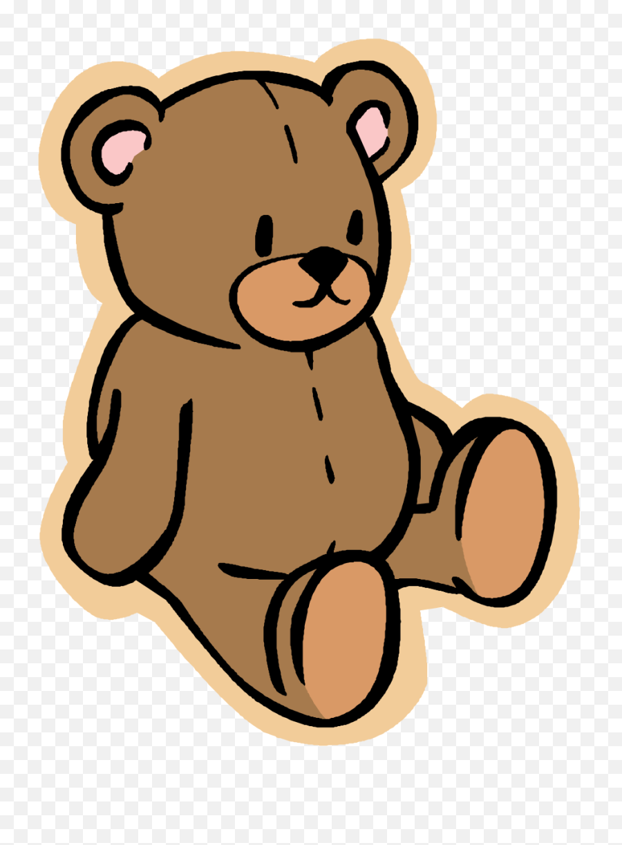 Teddy Bear Clipart - Teddy Bear Cartoon Png Transparent Png Cartoon Teddy Bear Png,Bear Transparent