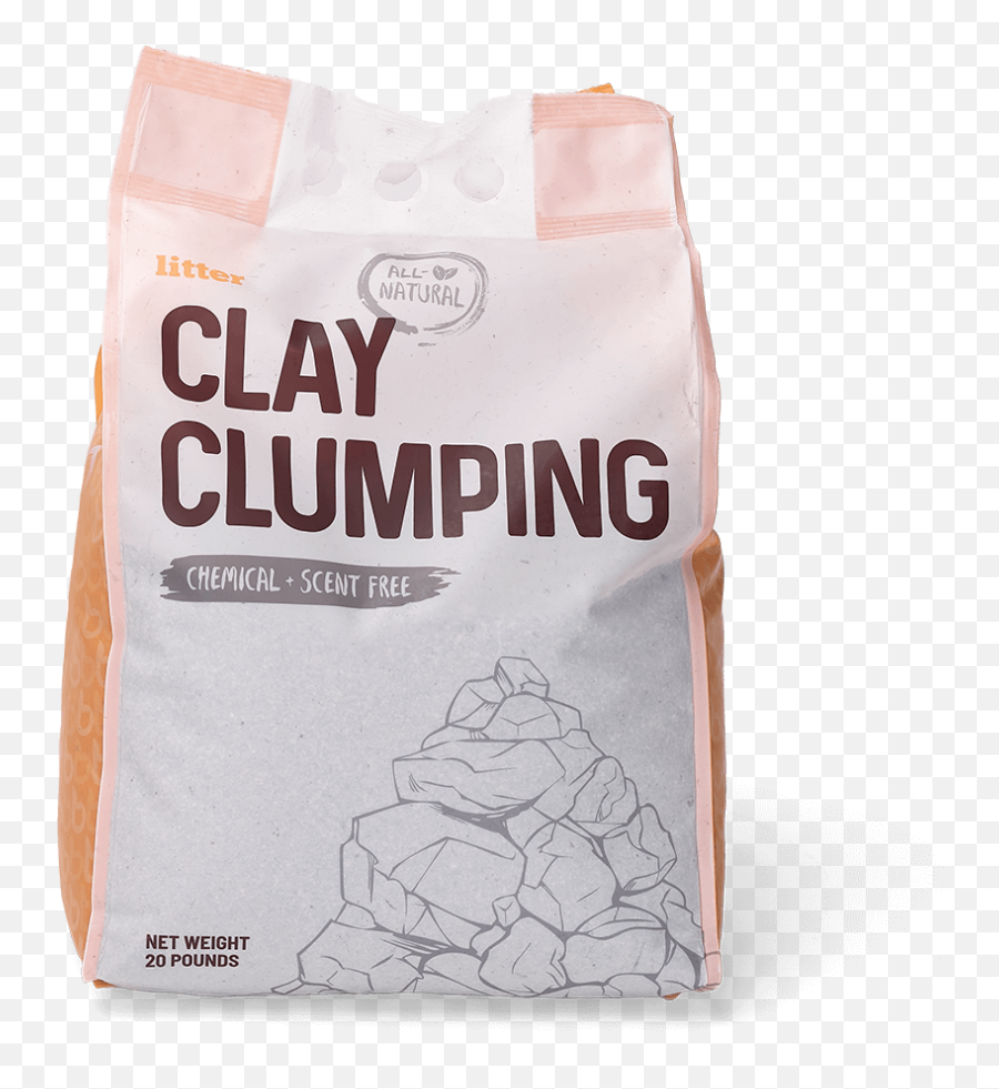 Best All - Natural Clayclumping Cat Litter Litterboxcom Bag Png,Litter Png