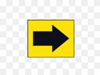 Small Directional Arrow Event Sign Multi - png