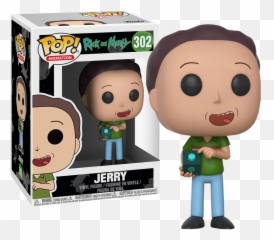 Rick And Morty - Pop Rick Morty Jerry Png,Pickle Rick Face Png