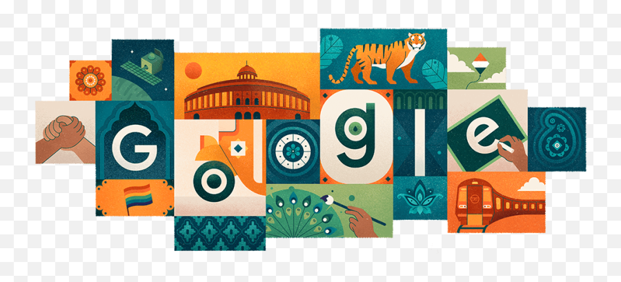 Alice Pauls 131st Birthday - Indian Independence Day 2019 Png,Google Logo 2019