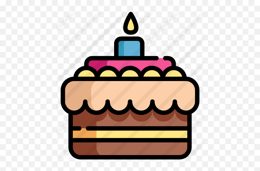 Birthday Cake - Clip Art Png,Birthday Cake Icon Png