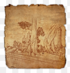 Download Deshaan Treasure Map Ii - Treasure Map Png Png The Elder Scrolls Online,Treasure Map Png
