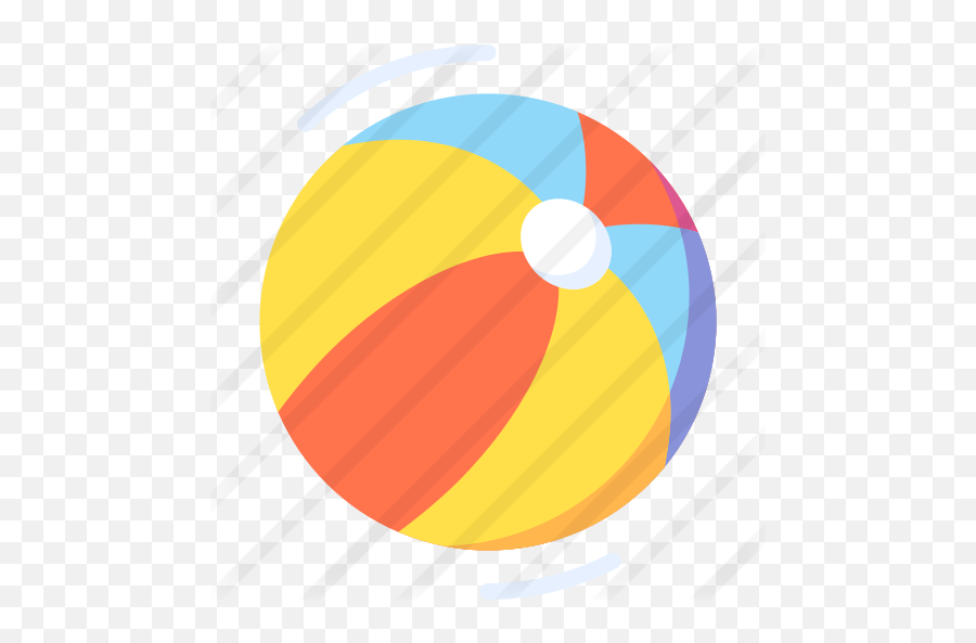 Beach Ball - Free Hobbies And Free Time Icons Circle Png,Beach Ball Transparent