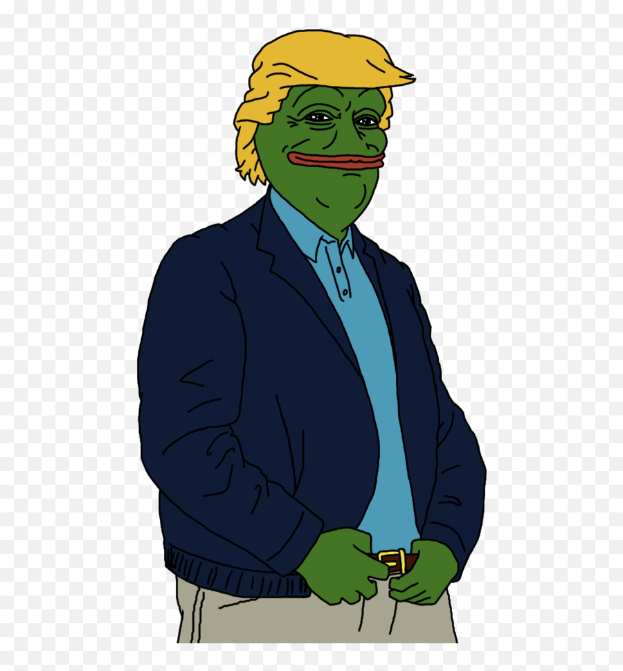 Rare Trump Cia Pepe Baneposting Know Your Meme - Pepe Trump Png,Pepe Png