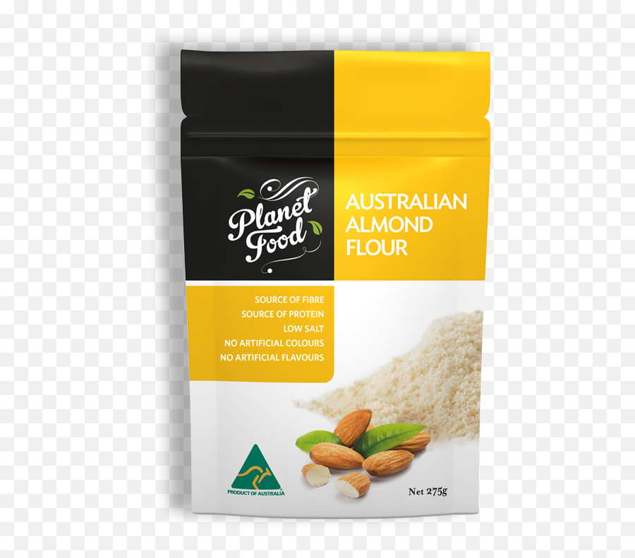 Australian Almond Flour U2014 Planet Food - Almond Flour Australia Png,Almond Transparent