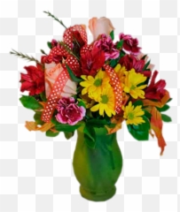 Polka Dot Fall - Boeket Bedankt Png,Fall Flowers Png