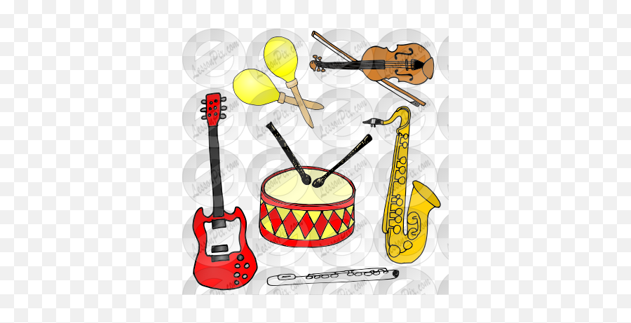 Instruments Picture For Classroom Therapy Use - Great Free Clipart Images Drum Roll Png,Instruments Png