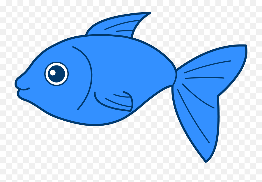 Fish Background Transparent Png - Blue Fish Clipart,Clip Art Transparent Background
