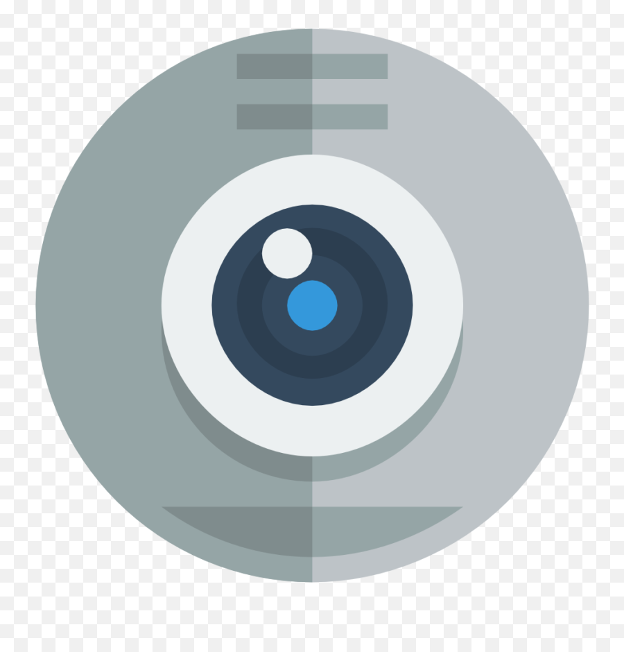 Webcam Icon - Web Camera Flat Icon Png,Webcam Png