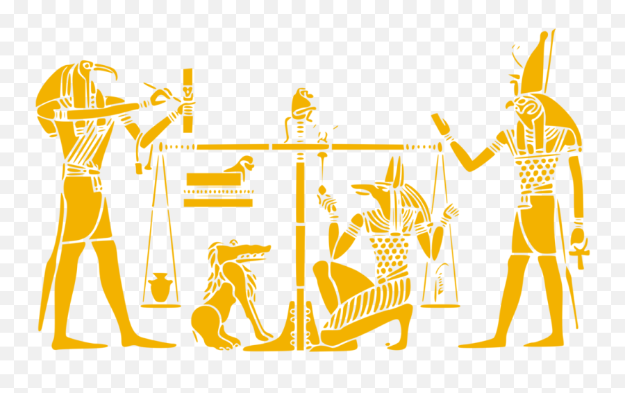 Human Behavior Silhouette Area Png - Maat Feather Of Truth,Egyptian Png