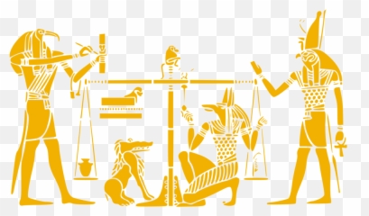 Human Behavior Silhouette Area Png - Maat Feather Of Truth,Egyptian Png