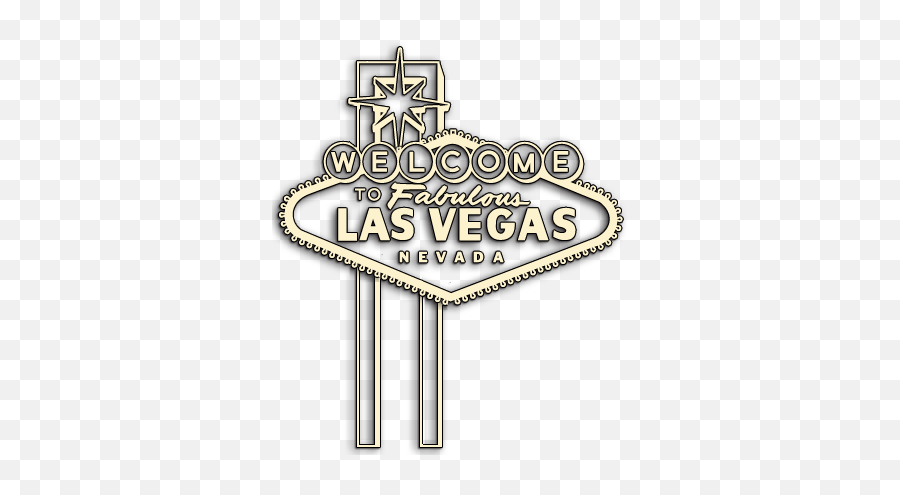 Welcome To Fabulous Las Vegas Sign - Las Vegas Gold Png,Las Vegas Sign Png